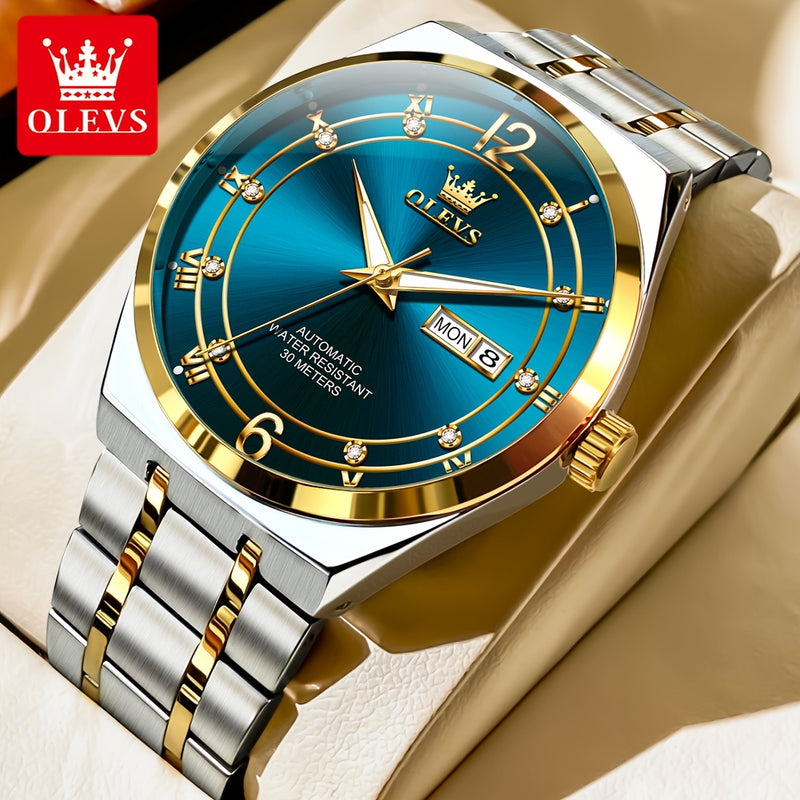 OLEVS Brand Automatic Mechanical Watches for Men Casual