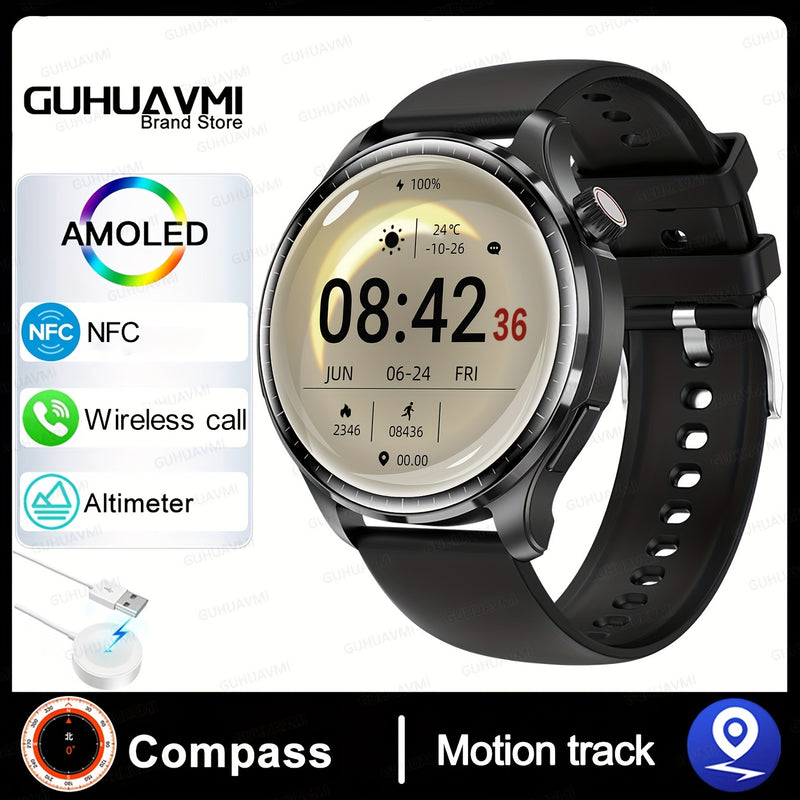 GUHUAVMI 2024 Men'S Sports Smartwatch