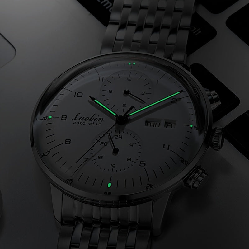 25P Men'S Automatic Mechanical Watch