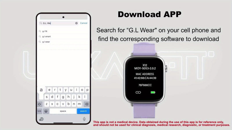 LAXASFIT 2025 New SmartWatch for Men & Women - Wateproof Smart Watch
