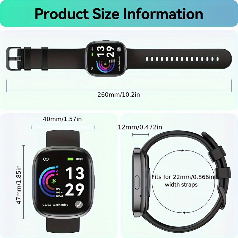 Smart Watch Ultra For Men Women, 1.78''