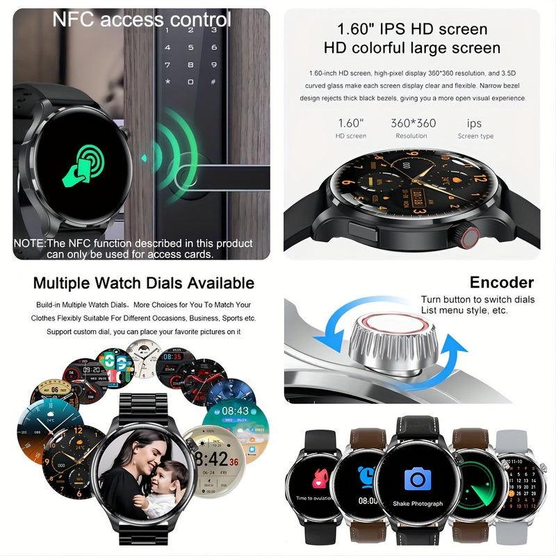 GUHUAVMI 2024 Men'S Sports Smartwatch