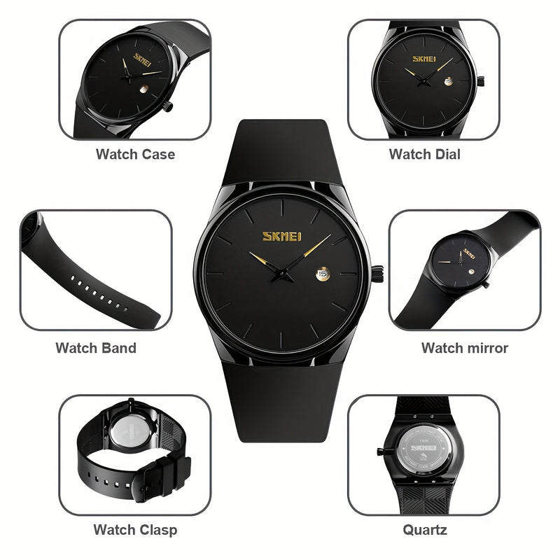 Ultra-Thin Quartz Watch SKMEI