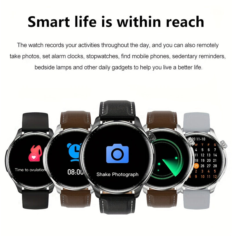 GUHUAVMI 2024 Men'S Sports Smartwatch
