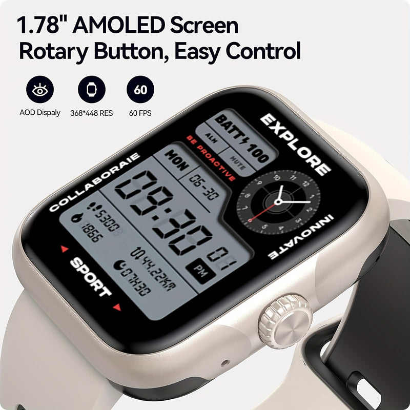 Smart Watch Ultra For Men Women, 1.78''