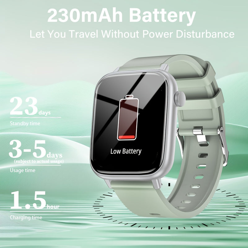 LAXASFIT 2025 New SmartWatch for Men & Women - Wateproof Smart Watch