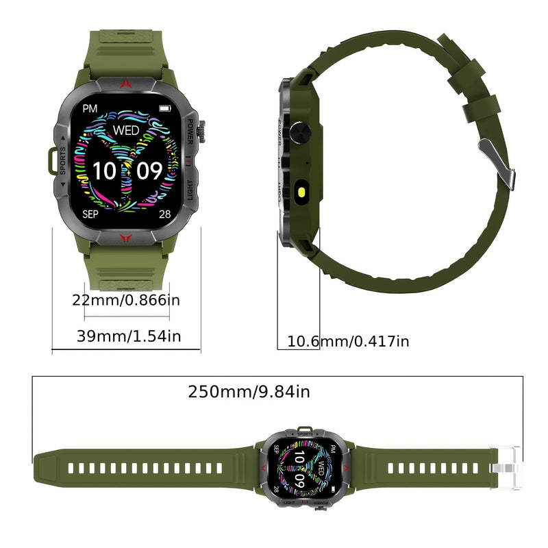 [Men's Smartwatch] New Men's Outdoor Sports Smartwatch