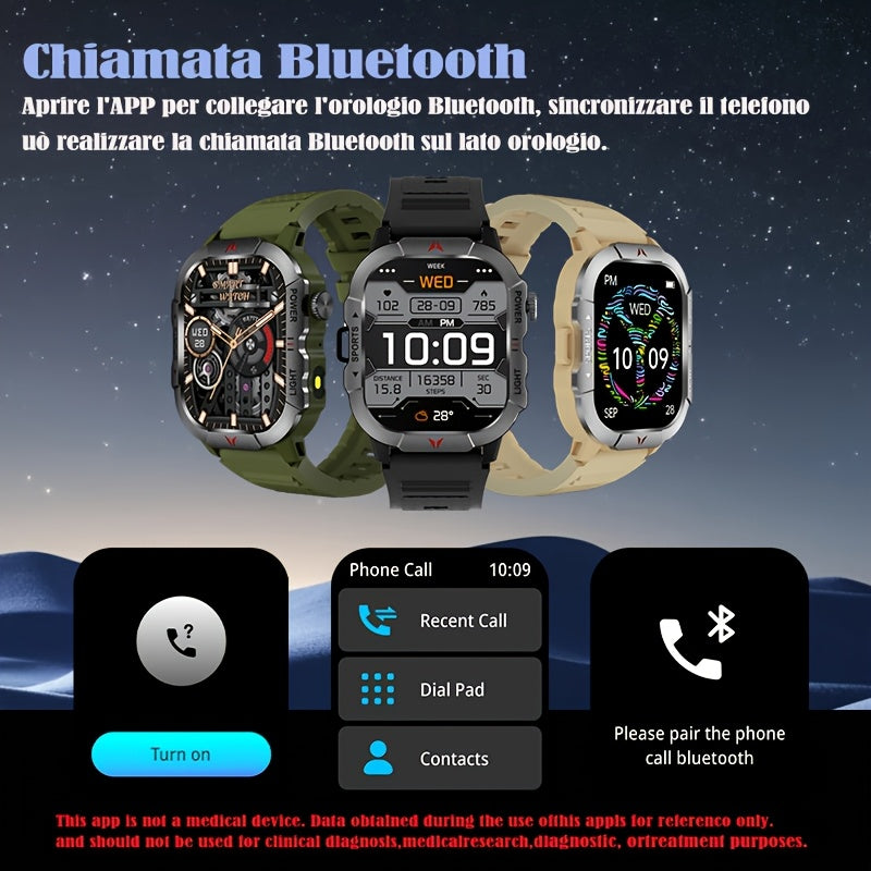 [Men's Smartwatch] New Men's Outdoor Sports Smartwatch