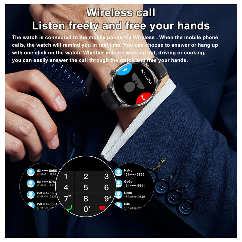 GUHUAVMI 2024 Men'S Sports Smartwatch