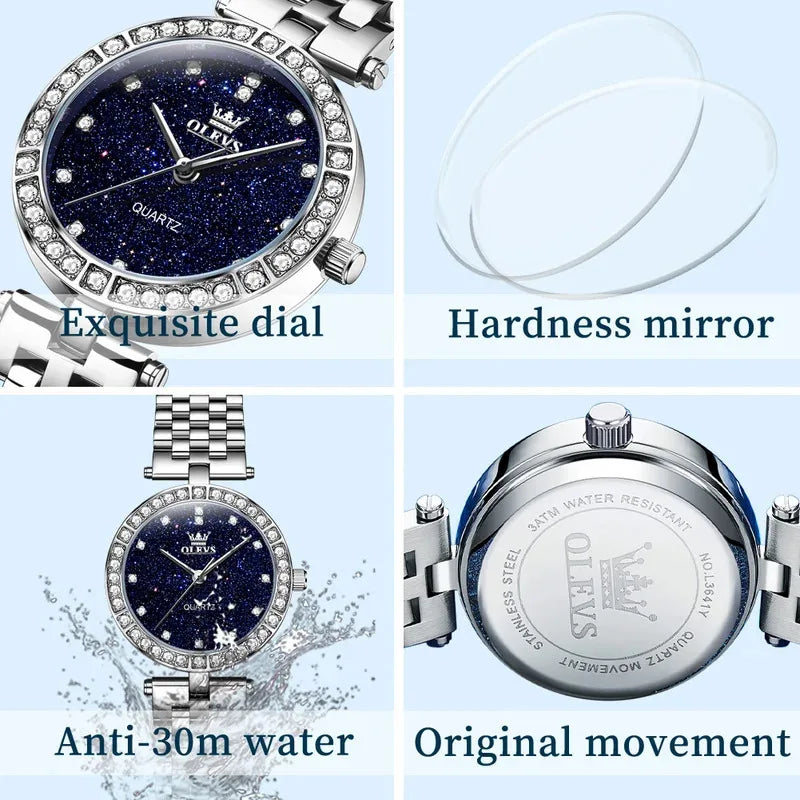 OLEVS 3641 Elegant Waterproof Ladies