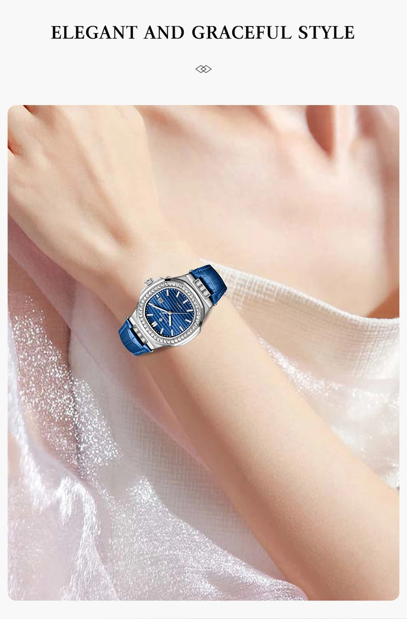 LIGE Luxury Quartz Women’s Watch – Model BW8823