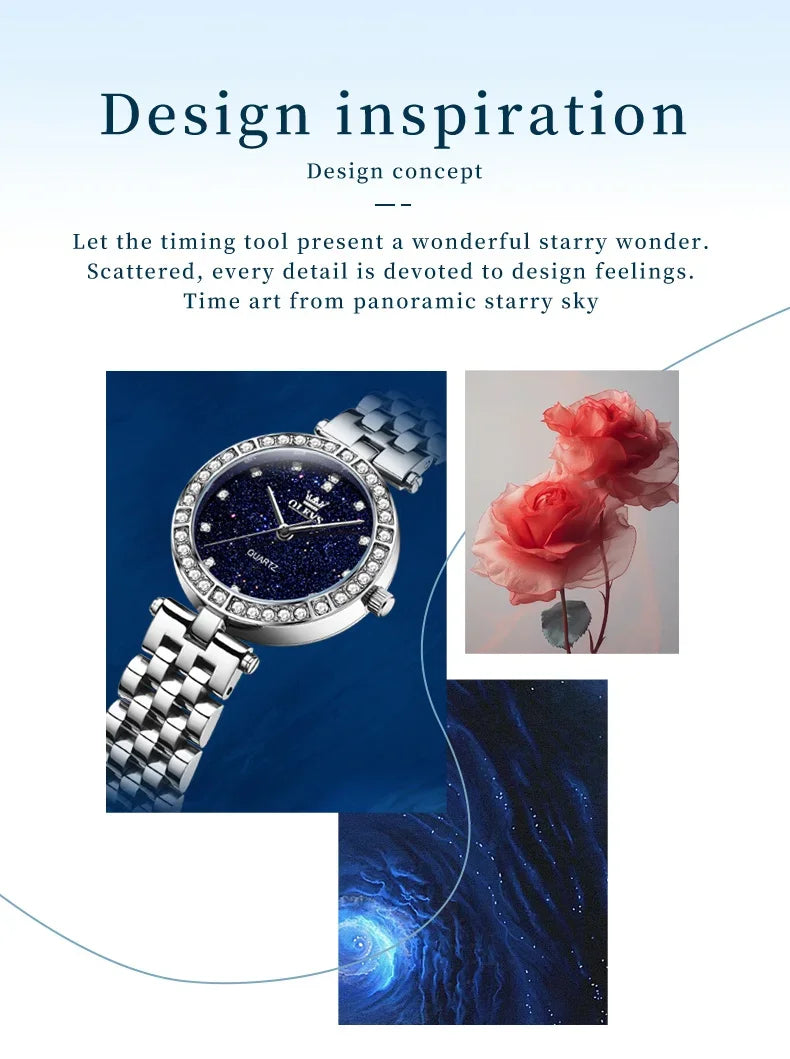 OLEVS 3641 Elegant Waterproof Ladies
