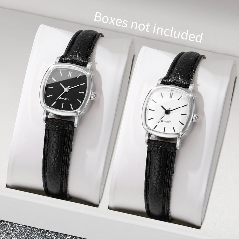 Elegant Leather Women’s Watch – Quartz Fashion