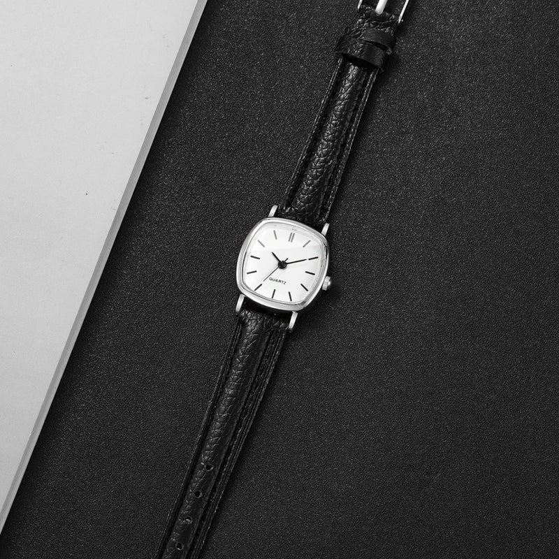 Elegant Leather Women’s Watch – Quartz Fashion