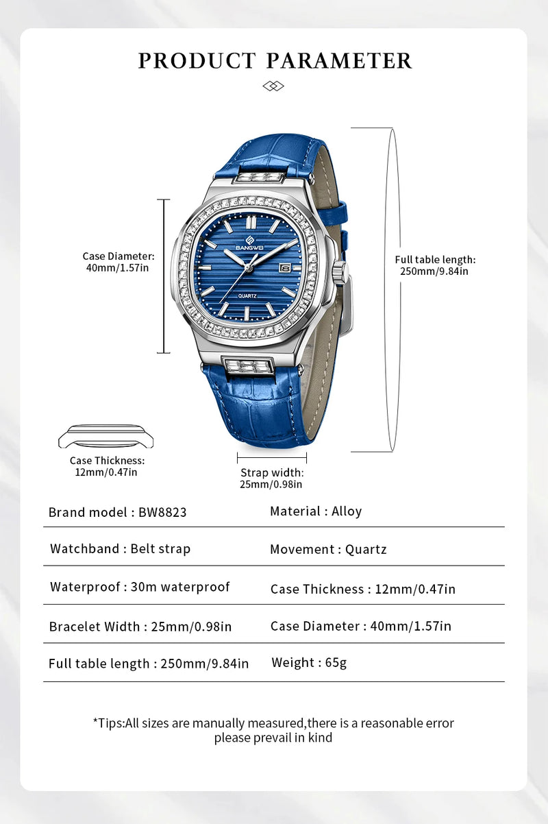 LIGE Luxury Quartz Women’s Watch – Model BW8823