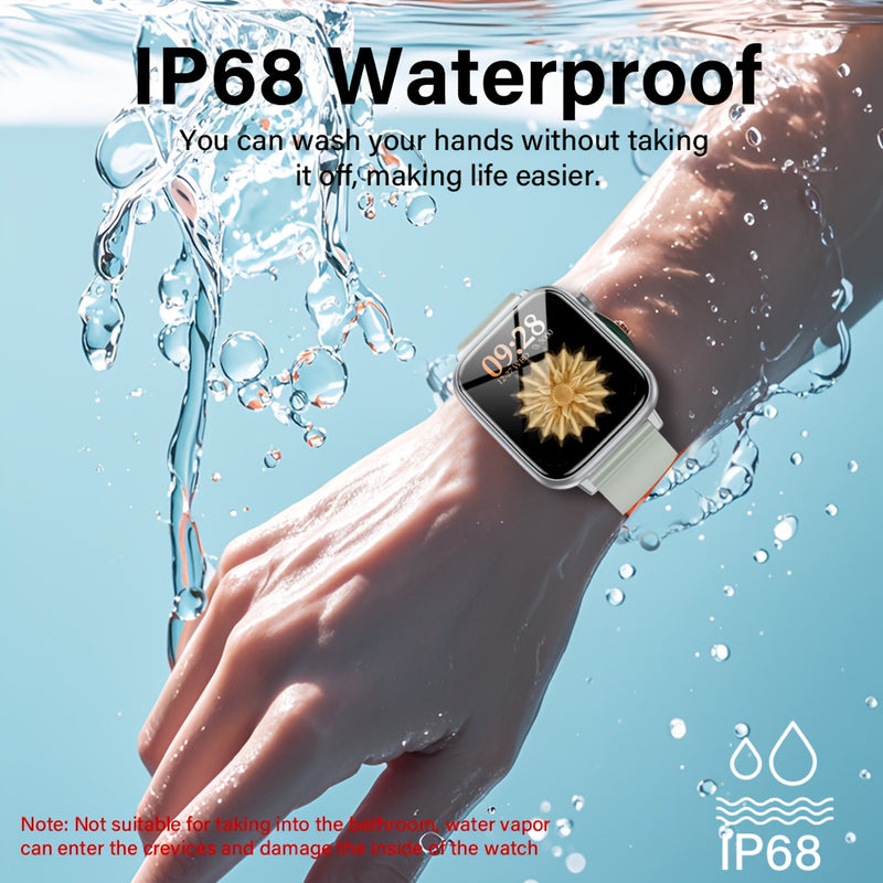 LAXASFIT 2025 New SmartWatch for Men & Women - Wateproof Smart Watch
