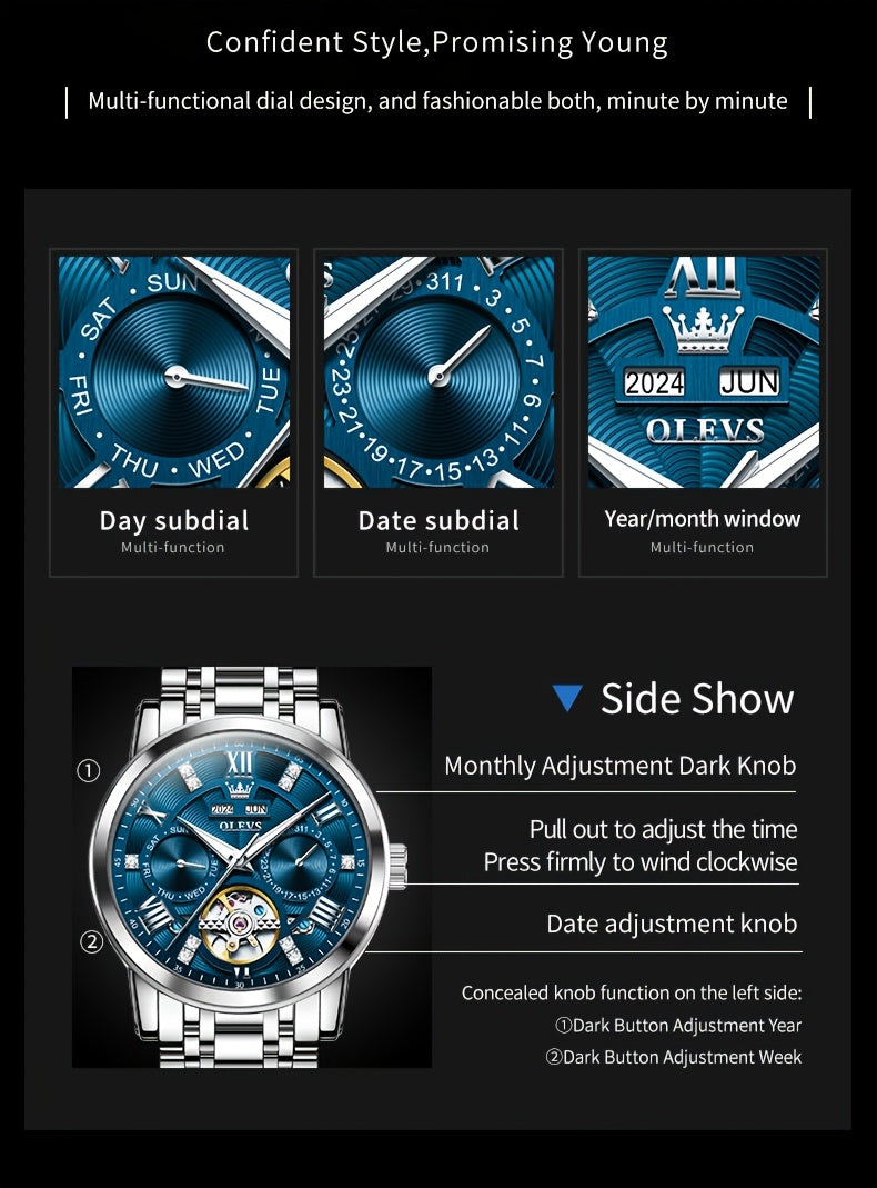 OLEVS Luxury Automatic Watches