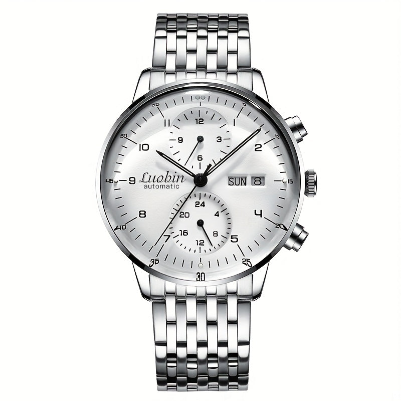 25P Men'S Automatic Mechanical Watch