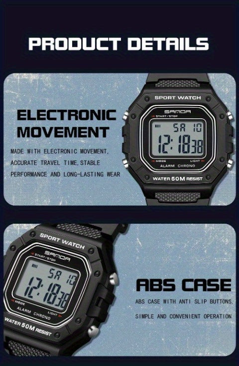 New Fashionable Men'S Watch Anti Shock