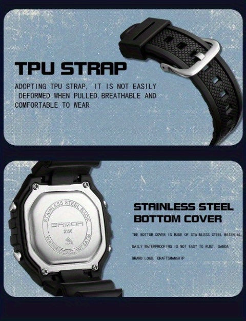 New Fashionable Men'S Watch Anti Shock