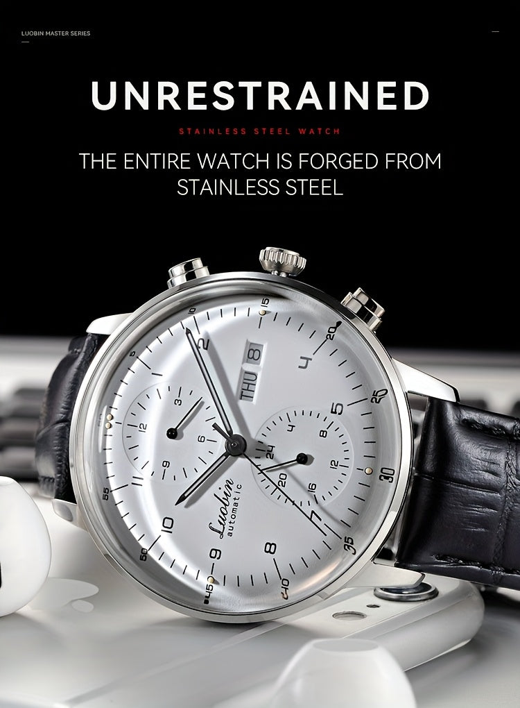 25P Men'S Automatic Mechanical Watch