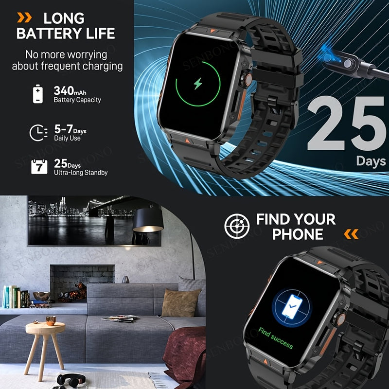 SENBONO Men'S Smart Watch