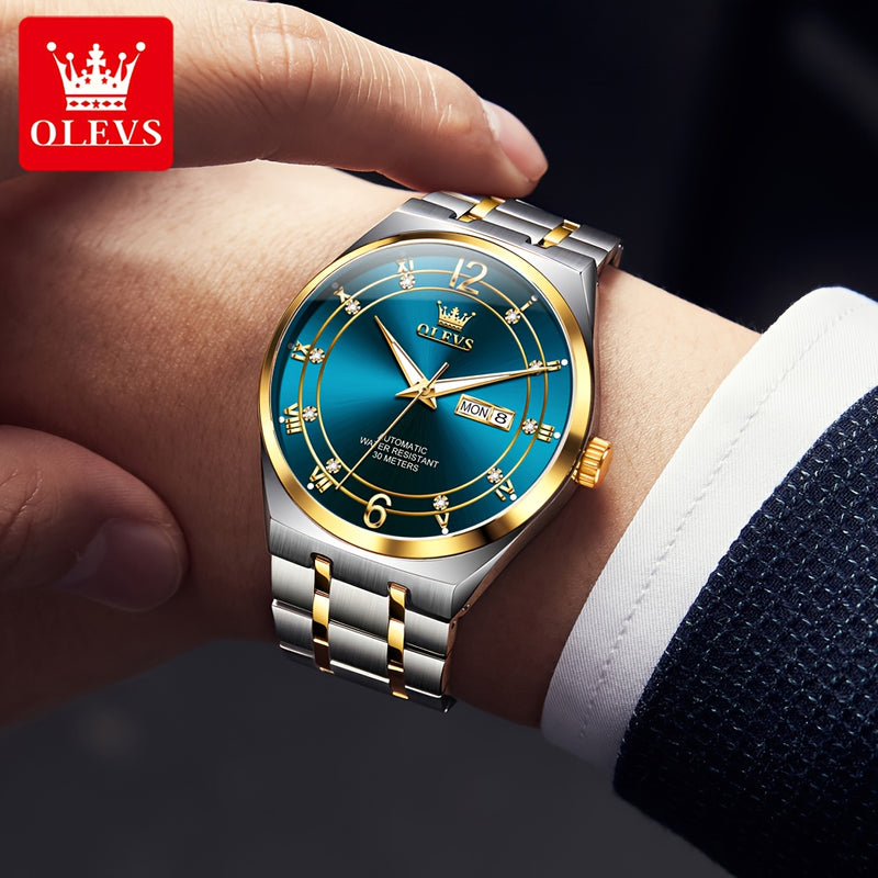 OLEVS Brand Automatic Mechanical Watches for Men Casual