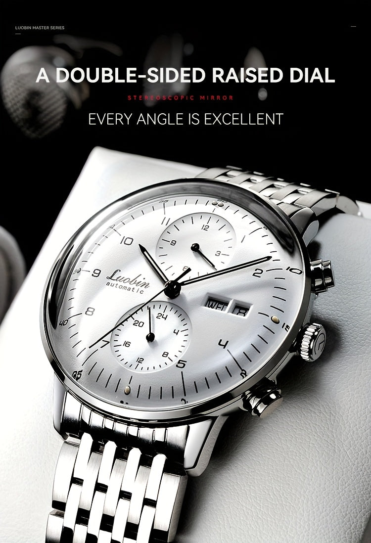 25P Men'S Automatic Mechanical Watch