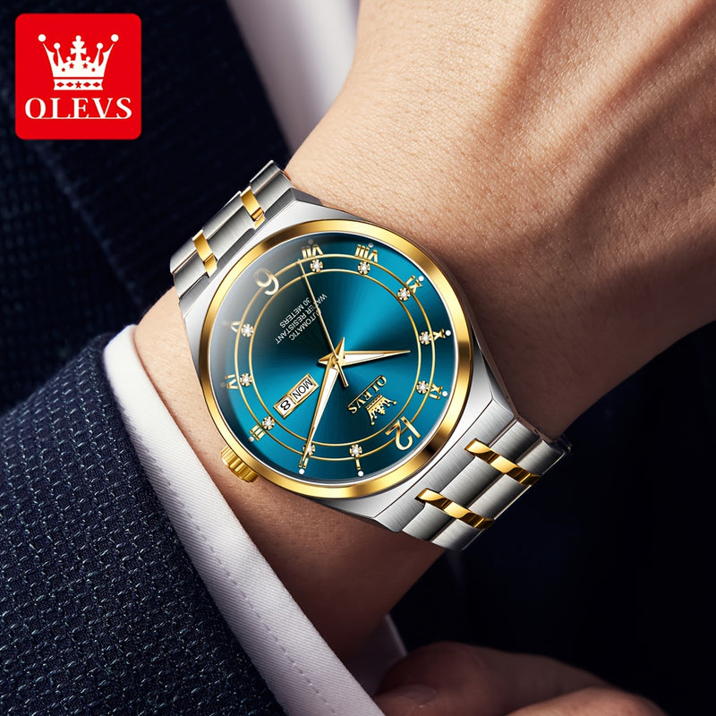 OLEVS Brand Automatic Mechanical Watches for Men Casual