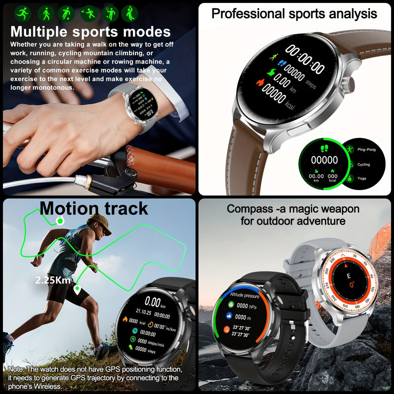 GUHUAVMI 2024 Men'S Sports Smartwatch