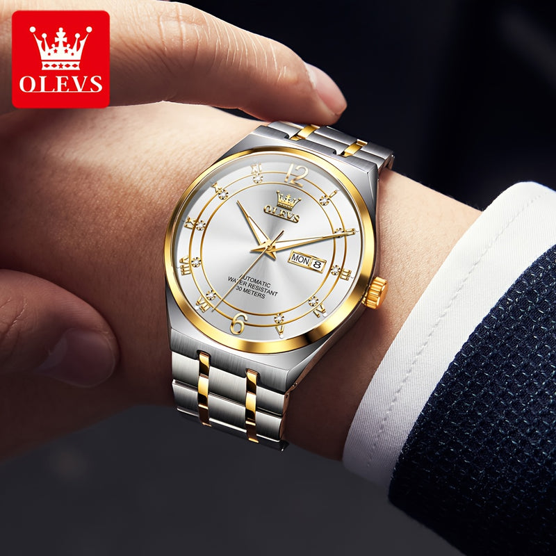 OLEVS Brand Automatic Mechanical Watches for Men Casual