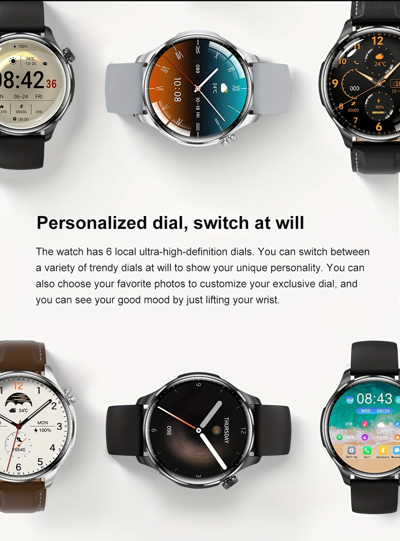 GUHUAVMI 2024 Men'S Sports Smartwatch