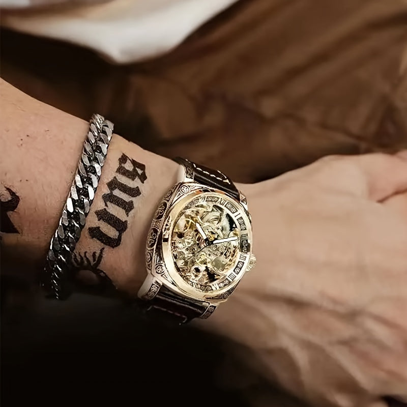 Men's Golden-Tone Automatic