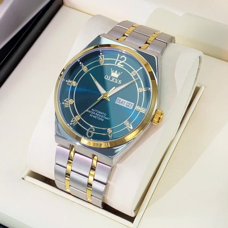 OLEVS Brand Automatic Mechanical Watches for Men Casual