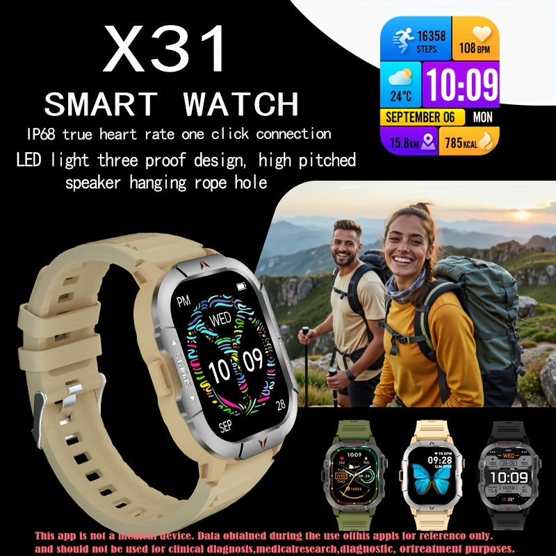 [Men's Smartwatch] New Men's Outdoor Sports Smartwatch